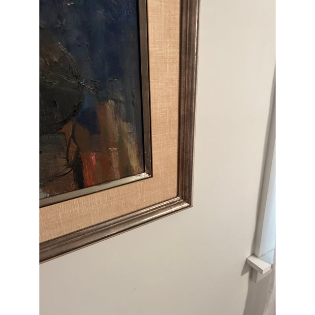 Large Paul Collumb Impasto Still Life Painting For Sale - Image 9 of 10