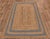 Modern 4'x6' Grey Border Rectangle Jute Handmade Rug For Sale - Image 3 of 9
