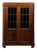Antique 20th Century Oak Glazed Display Cabinet For Sale
