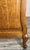 Vintage French Louis XVI Style Oak Double Bed Frame with Carved Headboard For Sale - Image 5 of 12