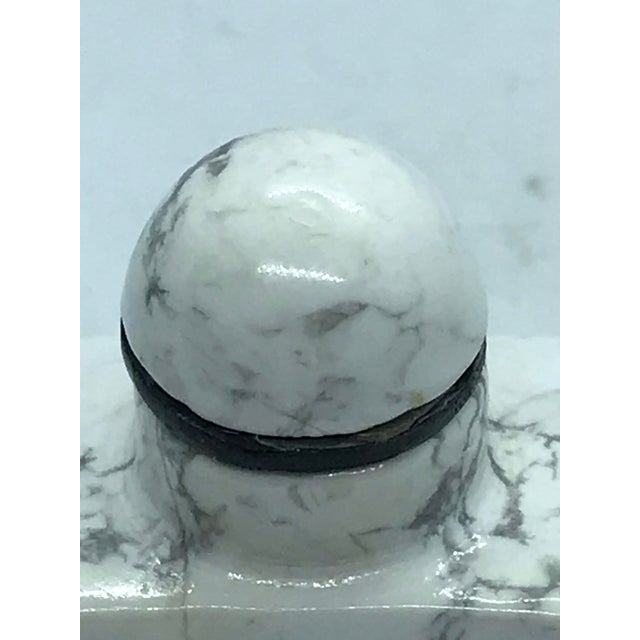 Vintage Howlite Snuff Bottle For Sale - Image 9 of 11