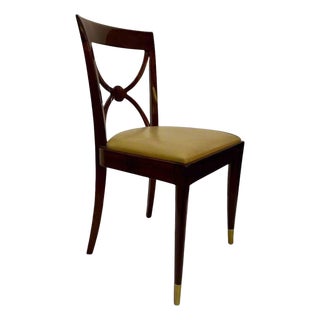 Set Four Art Deco Period DE COENE FRÈRES Side Chairs France circa 1930 For Sale