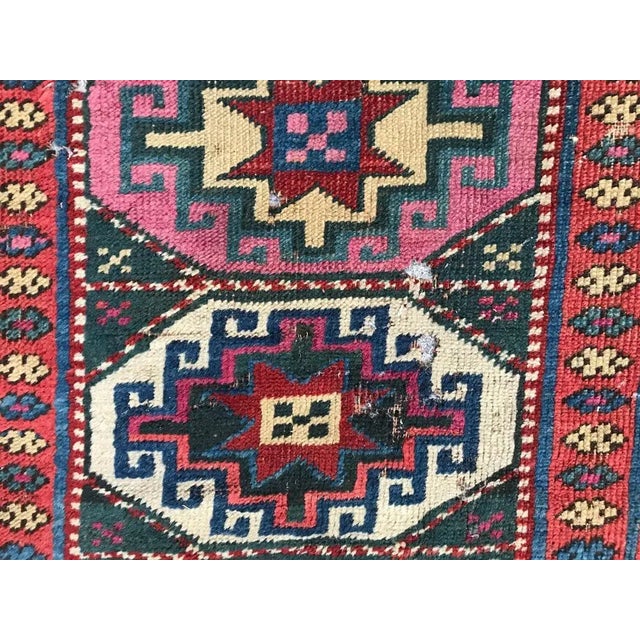 Antique Caucasian Runner For Sale - Image 3 of 18