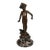 Edward Berge “Violet” Attributed Bronze Sculpture on Marble Base For Sale