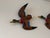 Hand Painted Birds in Flight For Sale - Image 4 of 7