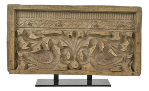 Wooden Sculpture on a Base