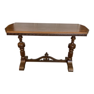 Vintage Kiel Furniture Library Console Table For Sale
