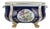 Cobalt Blue and Gilt Porcelain Jardinière, Portugal, 1950s For Sale