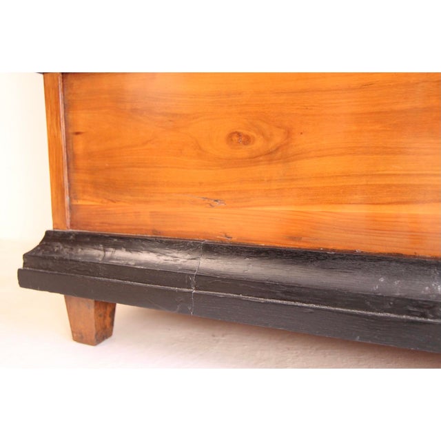 19th Century German Cherrywood Wardrobe For Sale - Image 13 of 18