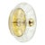 Mid-Century 'Donut' Glass Wall Light/Sconce or Ceiling Light/Flush Mount From Doria, Germany, 1960s For Sale