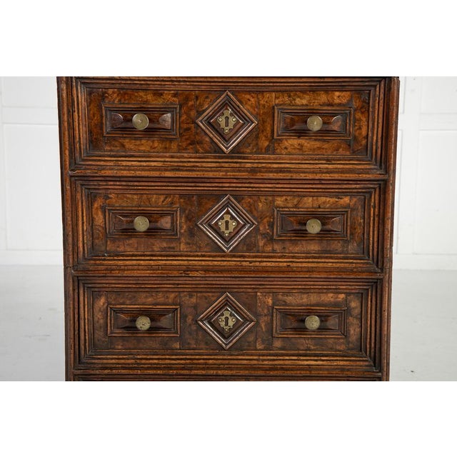 18th Century Italian Walnut Coffer For Sale - Image 4 of 10