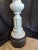 1920s White Marble Torchère Floor Lamp For Sale In Milwaukee - Image 6 of 6