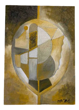 Ferdinando Meccani, Monocromia Quattro, 1981, Oil on Canvas