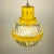 Mid-Century Italian Yellow Pendant Lamp, 1960s For Sale - Image 4 of 17