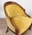 Vintage Neoclassical Gold Stripped Mahogany Barrel Club Chairs - A Pair For Sale - Image 9 of 11