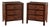 Pair of Vintage British Colonial Faux Bamboo and Grasscloth Stands For Sale