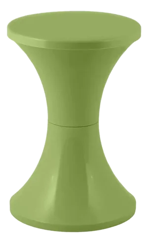 Tam Tam Tulip Stool Vintage Space Age by Henry Massonnet Atomic Mojito Green Made in France
