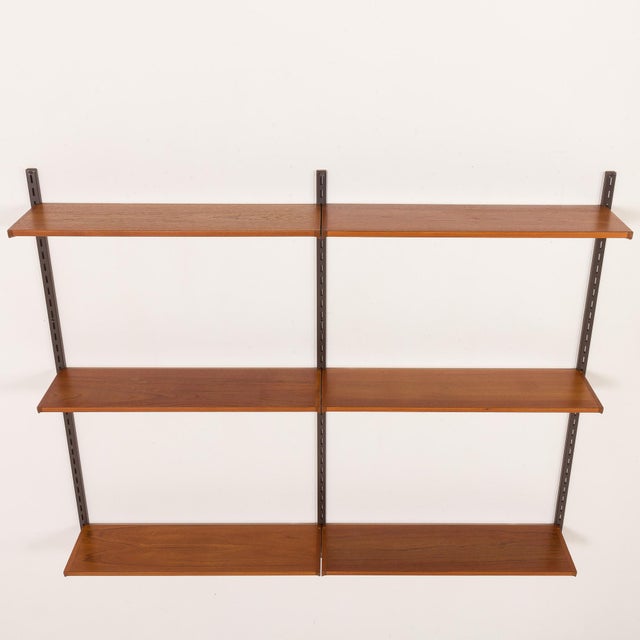 Vintage Teak Shelving Unit by Kai Kristiansen for FM Mobler, 1960s For Sale - Image 6 of 13