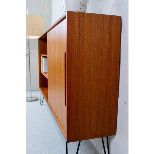 Mid-Century Danish Teak Sideboard from WK Möbel, 1960s For Sale - Image 11 of 16
