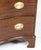 Antique George III Serpentine Flame Mahogany Chest Drawers, 18th Century For Sale - Image 12 of 15