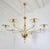 Seguso 1980s Mid Century Modern Beige Murano Glass Chandelier For Sale - Image 4 of 11
