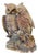 Decorative Ceramic Owl with Match Holder and Striker For Sale