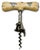 Fine & Unusual Antique American Victorian Sterling Silver Inlayon Bone Wine Corkscrew - Circa 1900 For Sale - Image 4 of 18