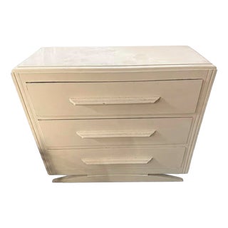 Vintage White Chest of Drawers, 1950s For Sale