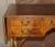 Brown Leather & Burr Yew Wood Extending Writing Desk For Sale - Image 11 of 18