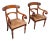 Pair of Antique Morning Room Chairs, English, Elbow Seat, Regency, Circa 1820 For Sale