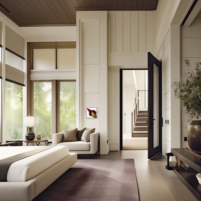 Gold Rising in Gold - Framed Original Minimalist Abstract Contemporary Art Original Artwork by Clara Berta For Sale - Image 8 of 9