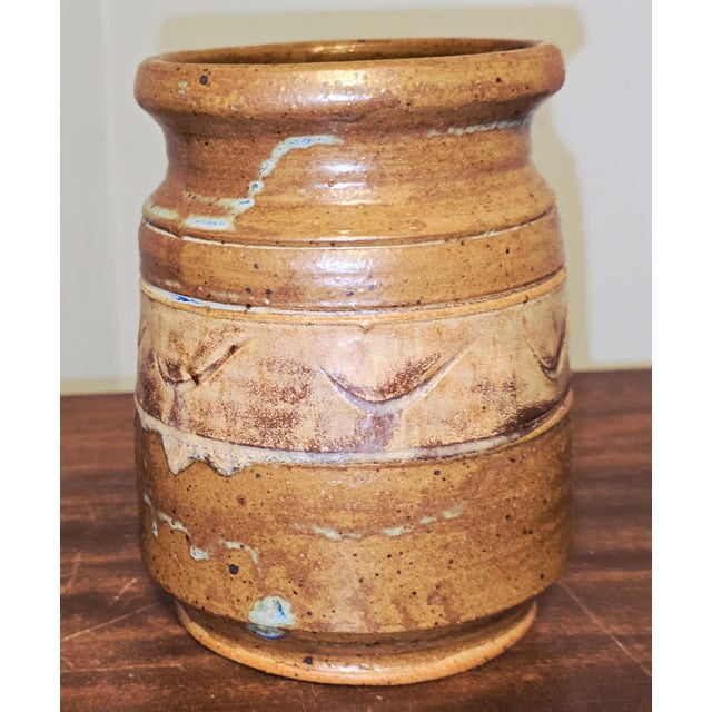 Vintage 1987 Studio Pottery Vase by Bill Heyduck For Sale In Pittsburgh - Image 6 of 11
