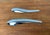 Silver Postmodern Cutlery Salad Spoons from Conran, 1990s, Set of 2 For Sale - Image 8 of 14