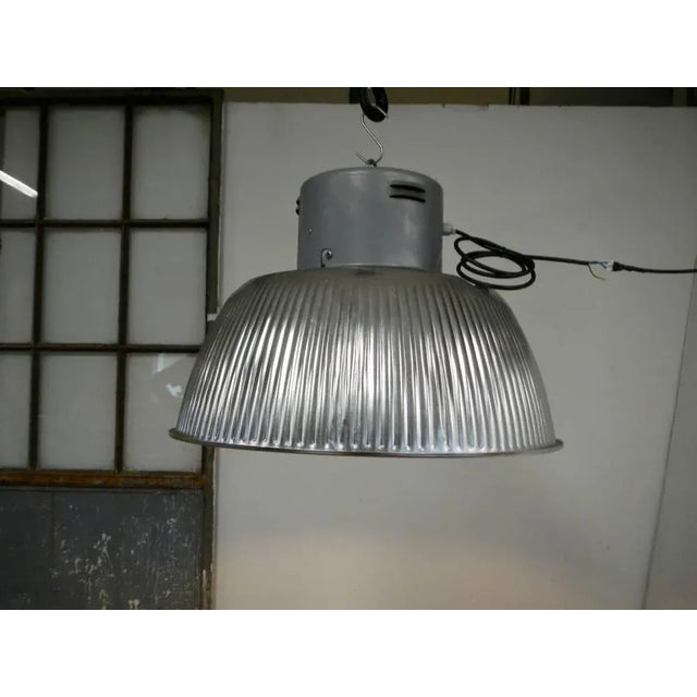 Industrial Aluminum Lamp, 1970s For Sale - Image 9 of 9