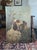 Antique 19th Century Oil Painting Moody Dog Portrait English Setter Hunting Scene For Sale - Image 10 of 17