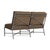 Not Yet Made - Made To Order Brown Jordan Venetian Armless Loveseat, Mica frame with Fusion Moccasian fabric For Sale - Image 5 of 11