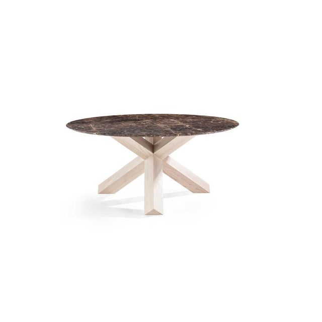 La Rotonda Table in Wood and Glass by Mario Bellini For Sale - Image 10 of 13