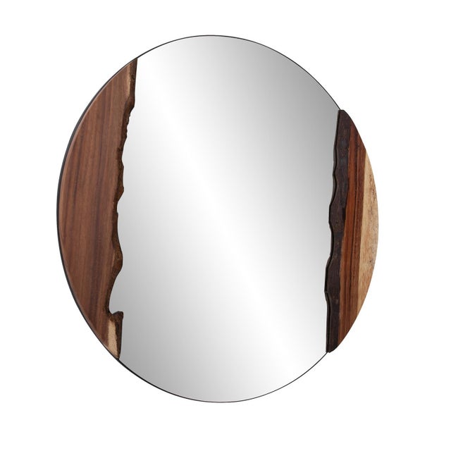 2020s Laguna Live Edge Mirror For Sale - Image 5 of 11