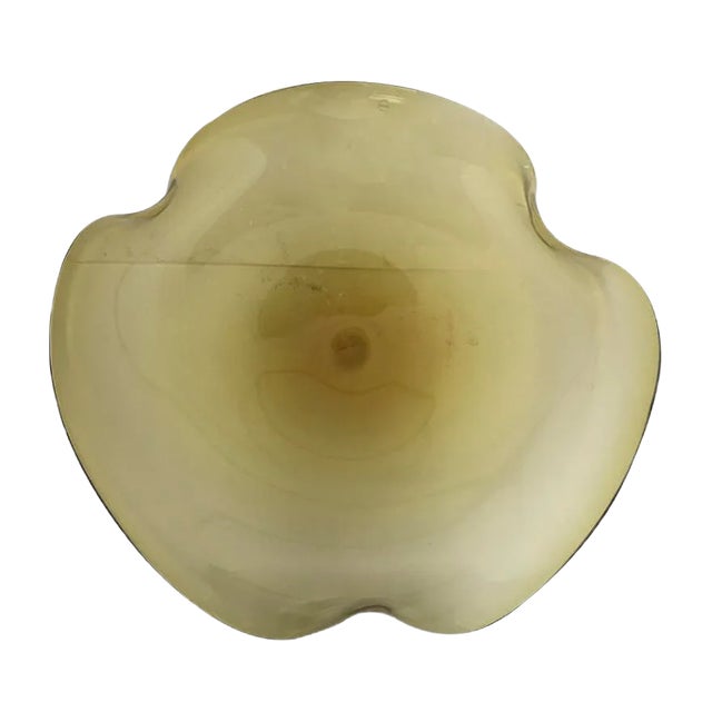 Vintage Centerpiece Plate Sculpture from Salviati, 1970s For Sale