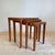 Mid-Century Modern Vintage Danish Teak Nesting Tables, 1960, Set of 3 For Sale - Image 3 of 6
