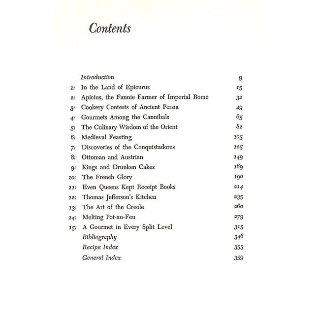 1960s "Cooks, Gluttons & Gourmets: A History of Cookery" 1962 Wason, Betty For Sale - Image 5 of 9