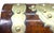 An Extremely Good Quality Mid 19th Century, Victorian, Burr Walnut Stationary Box, with Profuse Original Brass Bound...