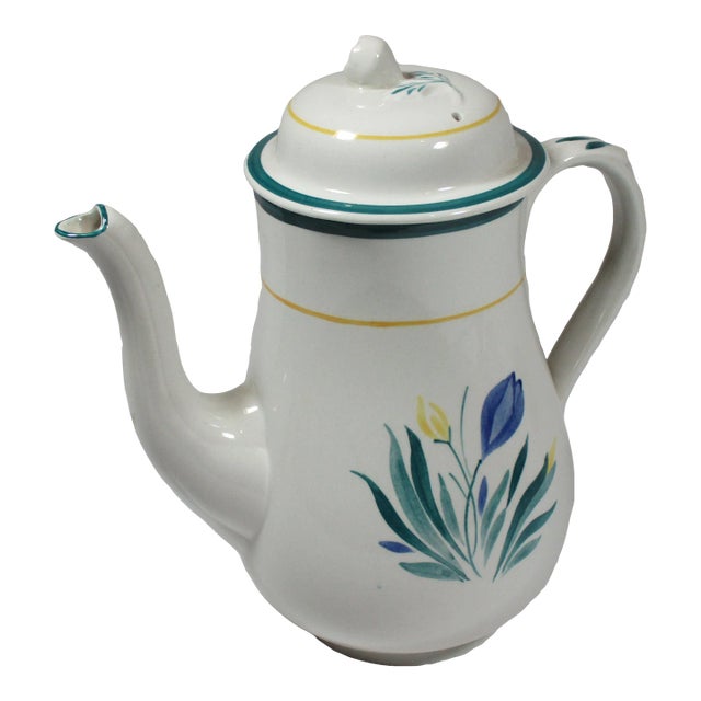 Vintage Adams English Ironstone Coffee Pot For Sale
