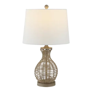 Safavieh Flora Seagrass Table Lamp - Natural