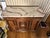 Mid 20th Century Mid 20th Century Louis XVI Style Mahogany & Burl Side Cabinet With Marble Top For Sale - Image 5 of 5