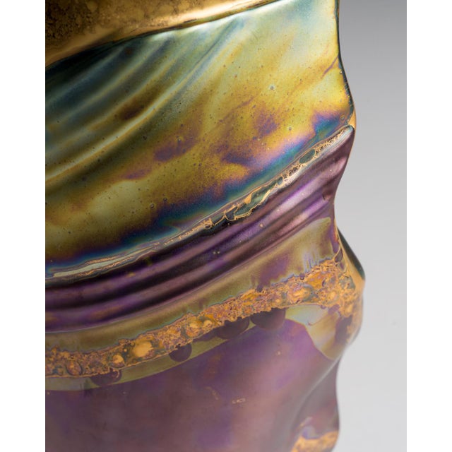 Porcelain Eosin Vases by Johan Van Loon and Helmut Drexler for Rosenthal, 1990s, Set of 2 For Sale - Image 15 of 18