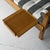 Tan 11980s Studio Made Striped Daybed Attributed to Charles Webb For Sale - Image 8 of 12