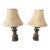 Exquisite Pair Pineapple Design Lamps Excellent Mint Condition For Sale