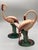 Mid-Century Modern MCM Will-George Pasadena Flamingo Figurine Duo For Sale - Image 3 of 8