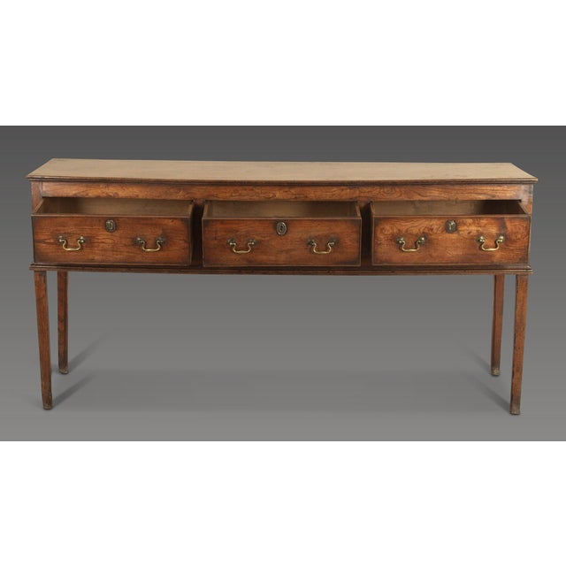 Antique Georgian Elm Dresser, 1760 For Sale - Image 6 of 16